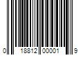 Barcode Image for UPC code 018812000019