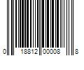 Barcode Image for UPC code 018812000088