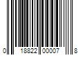 Barcode Image for UPC code 018822000078