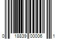 Barcode Image for UPC code 018839000061