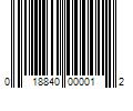 Barcode Image for UPC code 018840000012