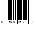 Barcode Image for UPC code 018886017777