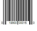 Barcode Image for UPC code 018900000150