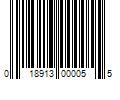 Barcode Image for UPC code 018913000055