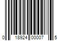 Barcode Image for UPC code 018924000075