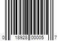 Barcode Image for UPC code 018928000057