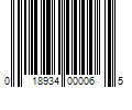 Barcode Image for UPC code 018934000065