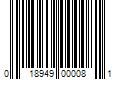 Barcode Image for UPC code 018949000081