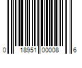 Barcode Image for UPC code 018951000086