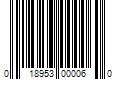 Barcode Image for UPC code 018953000060