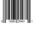 Barcode Image for UPC code 018963254811