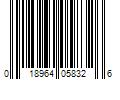 Barcode Image for UPC code 018964058326