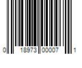 Barcode Image for UPC code 018973000071