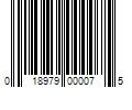 Barcode Image for UPC code 018979000075