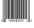 Barcode Image for UPC code 018980200013