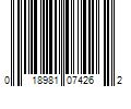 Barcode Image for UPC code 018981074262