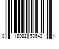 Barcode Image for UPC code 018982536431