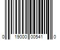 Barcode Image for UPC code 019000005410