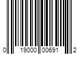 Barcode Image for UPC code 019000006912