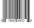 Barcode Image for UPC code 019000008725