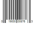 Barcode Image for UPC code 019000008763