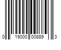 Barcode Image for UPC code 019000008893