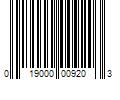 Barcode Image for UPC code 019000009203