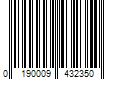 Barcode Image for UPC code 0190009432350