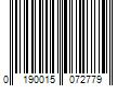 Barcode Image for UPC code 0190015072779