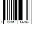 Barcode Image for UPC code 0190017447346