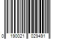 Barcode Image for UPC code 0190021029491