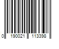 Barcode Image for UPC code 0190021113398