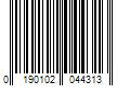 Barcode Image for UPC code 0190102044313