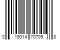 Barcode Image for UPC code 019014707058