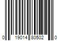 Barcode Image for UPC code 019014805020