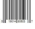 Barcode Image for UPC code 019014805037