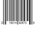 Barcode Image for UPC code 019014805709