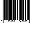 Barcode Image for UPC code 0190198047632