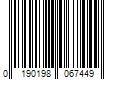 Barcode Image for UPC code 0190198067449