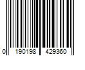 Barcode Image for UPC code 0190198429360