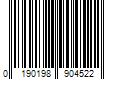 Barcode Image for UPC code 0190198904522