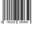 Barcode Image for UPC code 0190228250650