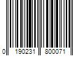 Barcode Image for UPC code 0190231800071