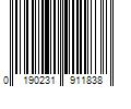 Barcode Image for UPC code 0190231911838