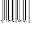 Barcode Image for UPC code 0190234681943