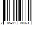 Barcode Image for UPC code 0190274761834