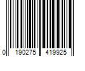 Barcode Image for UPC code 0190275419925