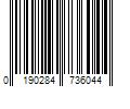 Barcode Image for UPC code 0190284736044