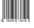 Barcode Image for UPC code 0190284736105