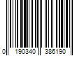 Barcode Image for UPC code 0190340386190